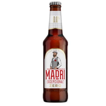 Madri Excepcional 0.0% Zero Alcohol Free Lager NRGB 330ml