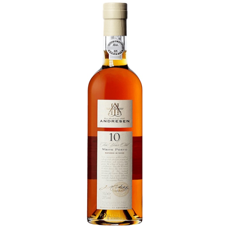 JH Andresen 10 Year Old White Port