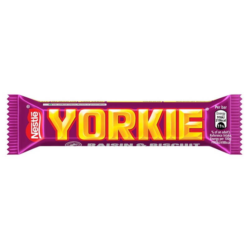 Yorkie Raisin & Biscuit 44g